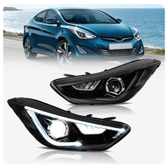 VLAND LED Headlights for Hyundai Elantra Sedan/Coupe 2011-2015