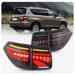 VLAND LED Tail Lights For Nissan Patrol Y62 2012-2019