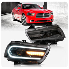 VLAND LED Headlights For Dodge Charger 2011-2014
