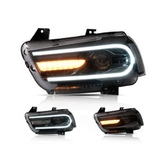 VLAND LED Headlights For Dodge Charger 2011-2014