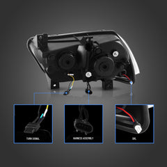 VLAND LED Headlights For Dodge Charger 2011-2014