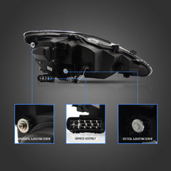 VLAND LED Headlights For Lexus IS250 350 ISF 2006-2013