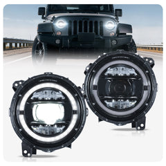 VLAND LED Headlights For 2018-2023 Jeep Wrangler & Gladiator JT