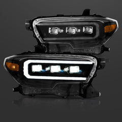 VLAND LED Matrix Projector Headlights For 2016-2023 Toyota Tacoma