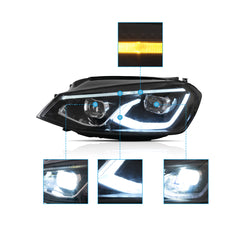 VLAND LED Headlights for Volkswagen Golf 7 / MK7 2015-2017