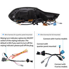 VLAND OLED Tail Lights For 2014-2020 BMW 4-Series M4 GTS F32 F82