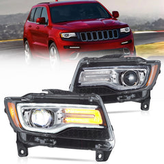 VLAND LED Headlights For 2011-2013 Jeep Grand Cherokee (WK2)