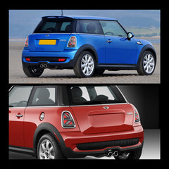 VLAND LED Taillights For 2007-2013 Mini Cooper(Hatch) R56 R57 R58 R59 With Amber Sequential Turn Signal