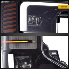 VLAND LED Headlights For 2020-2022 Ford F250 F350 F450 F550 Super Duty Halogen Models