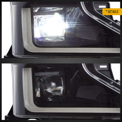 VLAND LED Headlights For 2020-2022 Ford F250 F350 F450 F550 Super Duty Halogen Models