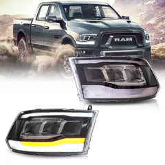 VLAND LED Headlights For 2009-2018 RAM 1500 2500 3500