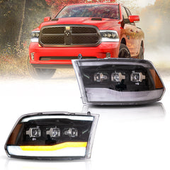 VLAND LED Headlights For 2009-2018 RAM 1500 2500 3500