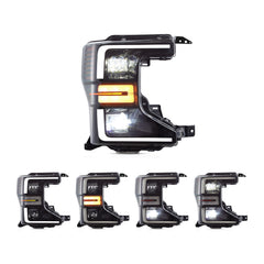 VLAND LED Headlights For 2020-2022 Ford F250 F350 F450 F550 Super Duty Halogen Models
