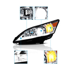 VLAND LED Headlights For 2010-2012 Lexus ES350