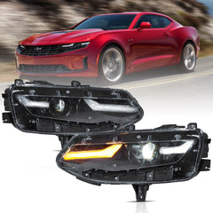 VLAND LED Headlights For 2019-2024 Chevrolet/Chevy Camaro