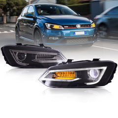 VLAND LED Headlights For Volkswagen Polo MK5 2009-2017