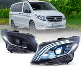VLAND LED Headlights For 2016-2023 Mercedes Benz V-Class Metris /Vito W447