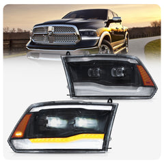VLAND LED Headlights For Dodge RAM 1500 2500 3500 2009-2018