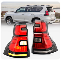 Vland LED Tail Lights For Toyota Land Cruiser Prado 4th Gen 2010-2016