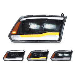 VLAND LED Headlights For Dodge RAM 1500 2500 3500 2009-2018