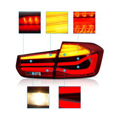 VLAND LED Tail Lights For 2012-2019 BMW 3 Series F30