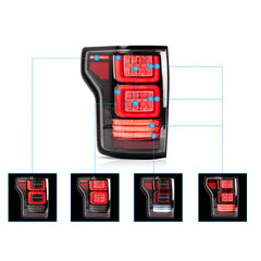 VLAND LED Tail Lights For Ford F150 2015-2020