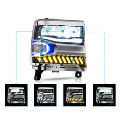 VLAND LED Headlights For Chevrolet Silverado 1500 2016-2018