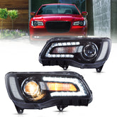 VLAND LED Projector Headlights For 2011–2023 Chrysler 300