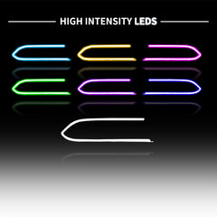 VLAND LED Headlights For 2015-2023 Dodge Charger RGB Style