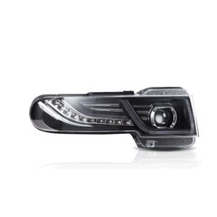 VLAND LED Headlights With Grille for Toyota FJ Cruiser 2006-2022 Land Rover Style