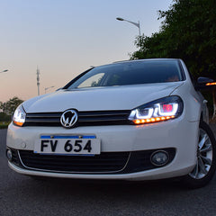 VLAND LED Headlights For VOLKSWAGEN Golf 6 MK6 2009-2014
