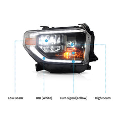 VLAND LED Headlight and Taillight Kit For Toyota Tundra 2014-2021