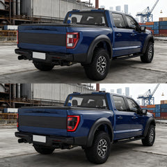 Vland Full LED Tail Lights For Ford F150 2021-2023