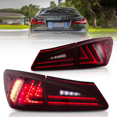 VLAND LED Tail Lights for 2006-2013 Lexus IS250 IS350 ISF IS200d IS220d(XE20)