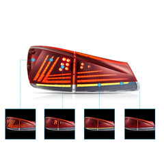 VLAND LED Headlight And Taillight Kit For 2006-2013 Lexus IS350 250 ISF Suits