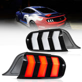 VLAND LED Taillights For 2015-2023 Ford Mustang S550 with 5 Modes turn signal