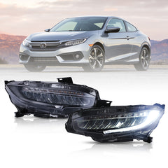 VLAND LED Headlights For Honda Civic 2016-2021