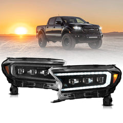 VLAND LED Matrix Headlights for Ford Ranger 2016-2022