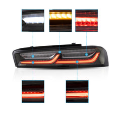 VLAND LED Tail Lights For Chevrolet Camaro Chevy 2016-2018