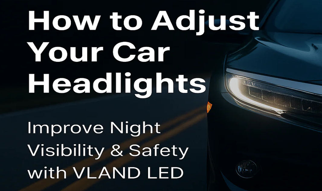 How to Adjust Your Car Headlights for Better Night Driving and Safety