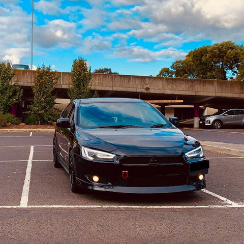 VLAND LED Headlights Audi Style For 2008-2017 Mitsubishi Lancer & EVO X