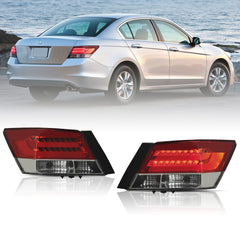VLAND LED Tail Lights for Honda Accord 2008-2012 LED Rear Light [2PCS]