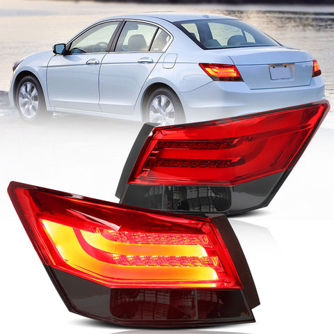 VLAND LED Tail Lights for Honda Accord 2008-2012 LED Rear Light [2PCS]