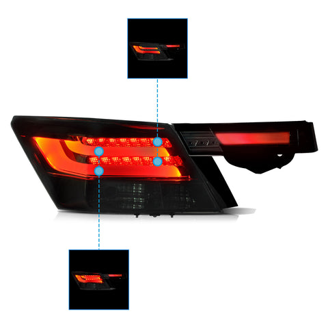 VLAND LED Tail lights For Honda Accord Inspire 2008-2012 [4PCS]