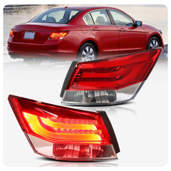 VLAND LED Tail Lights for Honda Accord 2008-2012 LED Rear Light [2PCS]