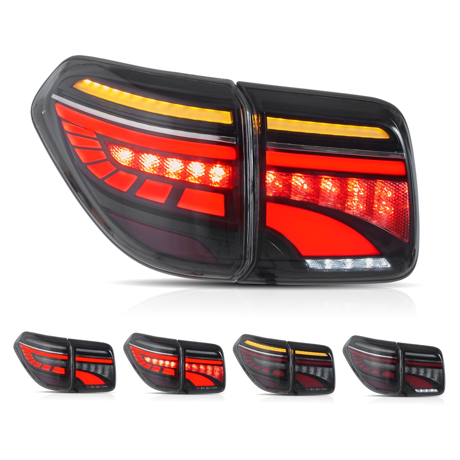 VLAND LED Tail Lights For Nissan Patrol Y62 2012-2019