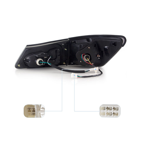 VLAND LED Tail Lights for 2006-2013 Lexus IS250 IS350 ISF IS200d IS220d(XE20)