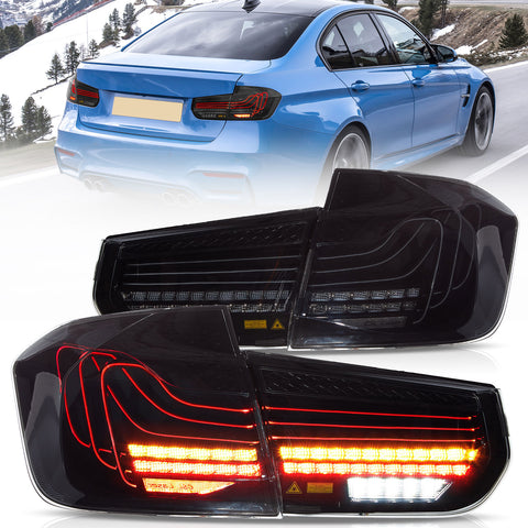 VLAND LED Taillights For 2012-2019 BMW 3 Series F30 M3 F80 Laser DRL