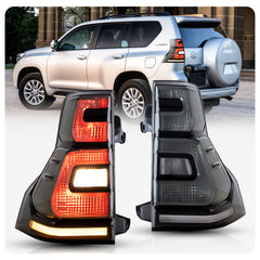 Vland LED Tail Lights For Toyota Land Cruiser Prado 4th Gen 2010-2016