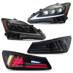 VLAND LED Headlighs AND Tail Lights For 2005-2013 Lexus IS350 250 ISF Suits